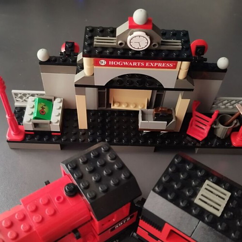 Lego 4708 Harry Potter Hogwarts Express used, missing 2x 75c16