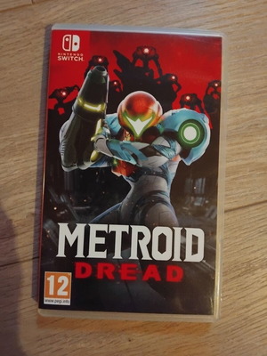 Nintendo Switch console v2 with Metroid Dread and accessories