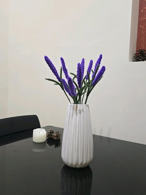 Handmade flowers made to order from fuzzy wire stems