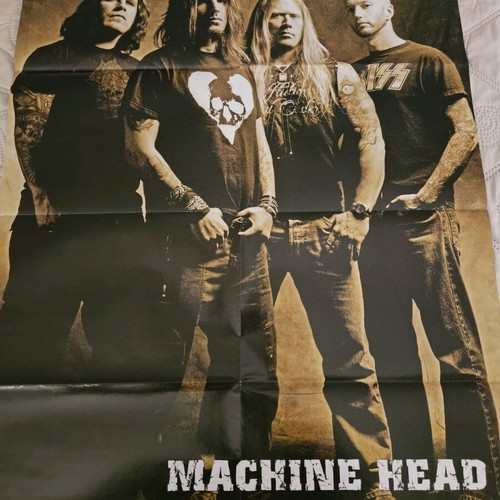 Guns N Roses Machine Head poster like new collectible