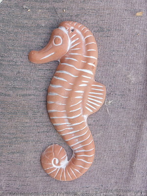 Κεραμικός ιππόκαμπος κρεμαστός μεταχειρισμένος