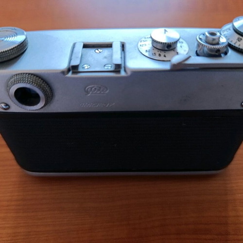 Retro FED 3 35mm rangefinder analog camera used