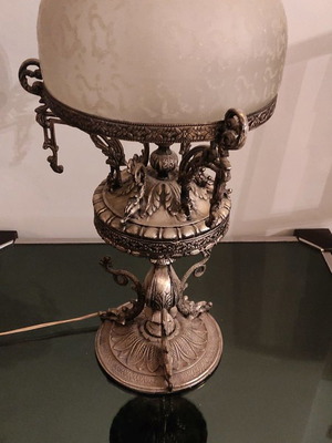 Vintage table lamp used