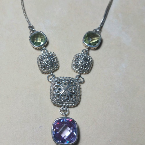 Silver necklace