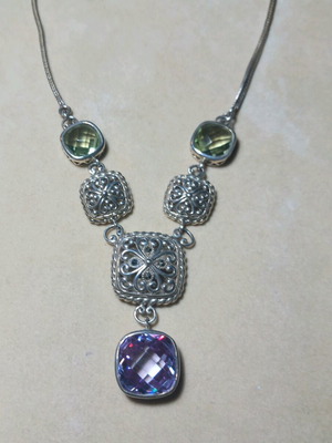Silver necklace