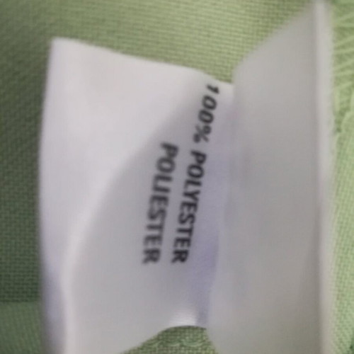 Women's green polyester suit size M jacket and skirt