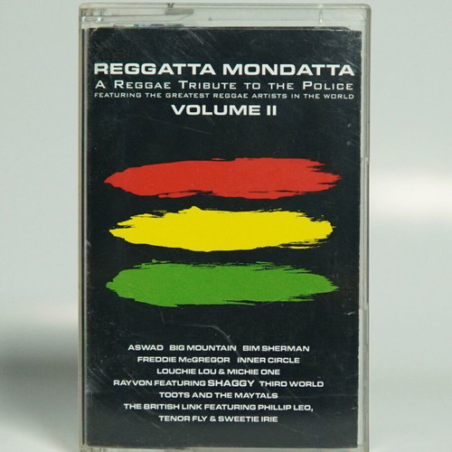 Reggatta Mondatta Complation Reggae cassette used