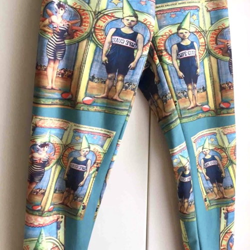 Ripped Cotton Circus Couple Collection 2020 leggings new, size Small