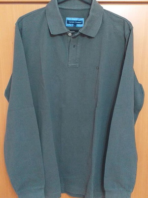 Oxford Company men's shirt size L used, olive color