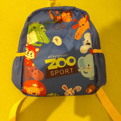 Preschool backpack with animals