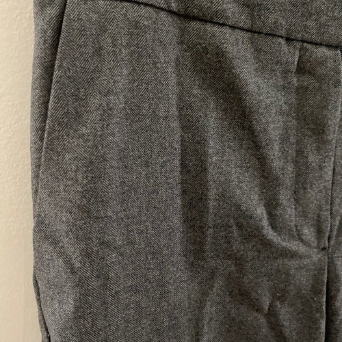 Mango gray zip culottes size 38 like new