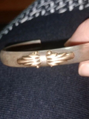Bracelet gold 585 and silver 925 like new