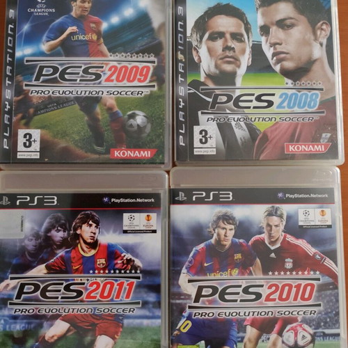 Ps3 Games pack PES 2008-2011 like new