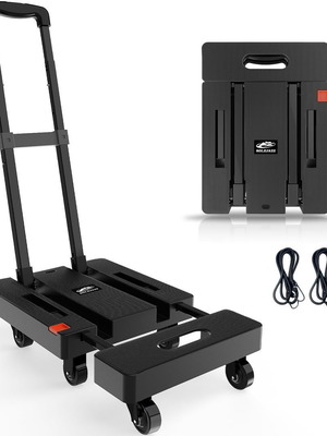 Foldable Transport Cart new with 6 wheels and 230 kg capacity