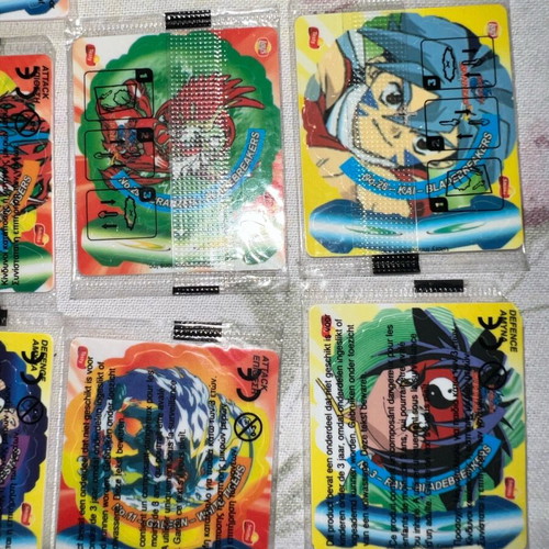 Beyblade 14 new sealed with small cut on two