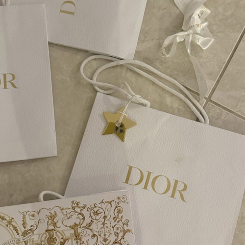 Dior τσάντες σαν καινούργιο, σετ με μεταλλικό αστέρι