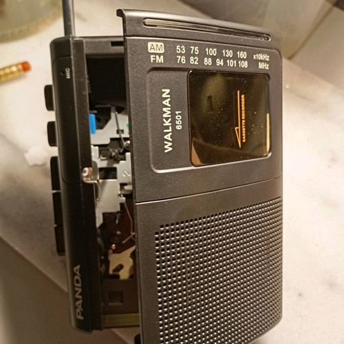Walkman new with radio and cassette player