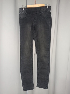 Esmara dark gray jean leggings like new with back pockets