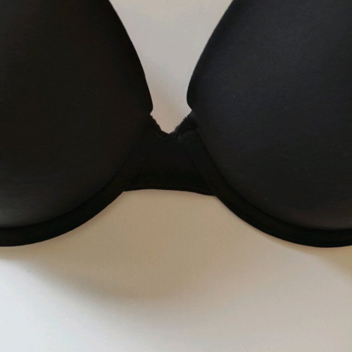 Primark 80D black bra like new without padding with underwire