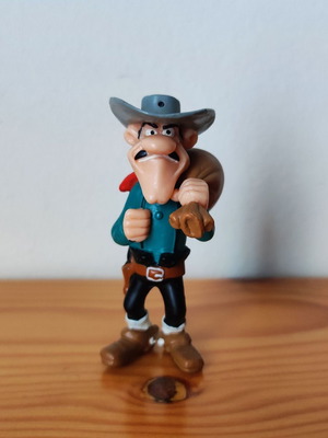 William Dalton vintage collectible mini figure 1997 Lucky Luke