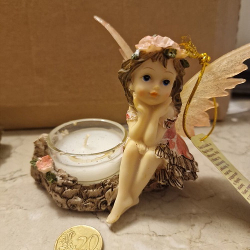 Fairy decorative tealight holder, like new