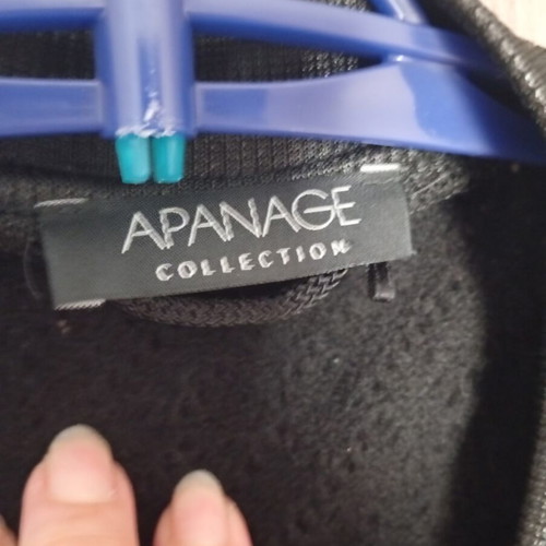 Modern jacket with two materials like new