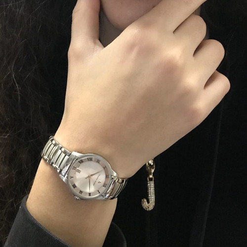 Maurice Lacroix women's watch stainless steel waterproof new with sapphire