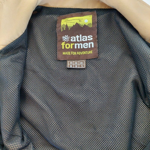 Atlas for men sleeveless vest camel size medium like new