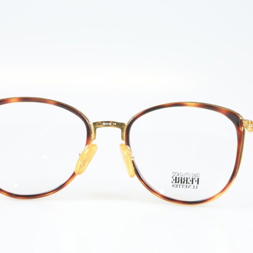 Gianfranco Ferre GFF 124 Eyeglasses new, brown and gold