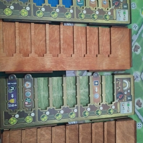 Nucleum experiment board wooden, made to order