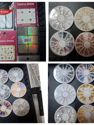 Nail kit like new multicolored