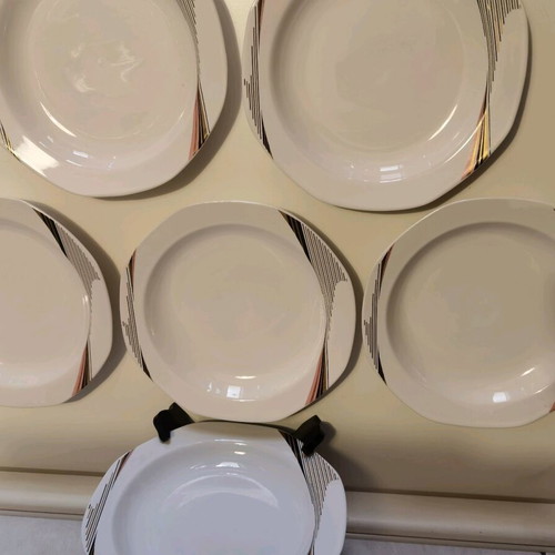 Bavaria porcelain plates 6 pieces deep new