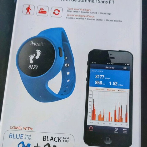 iHealth activity tracker new, waterproof, sleep and calorie monitor