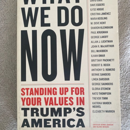 What We Do Now like new, standing up for your values in Trump’s America