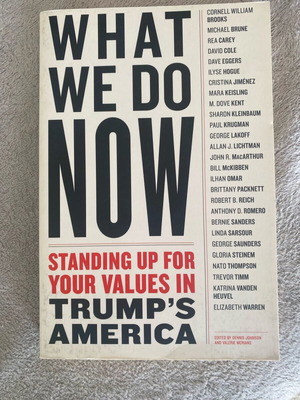 What We Do Now like new, standing up for your values in Trump’s America