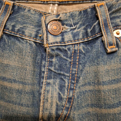 Vintage Levi's 529 women's bootcut jeans size W26 L32 new blue