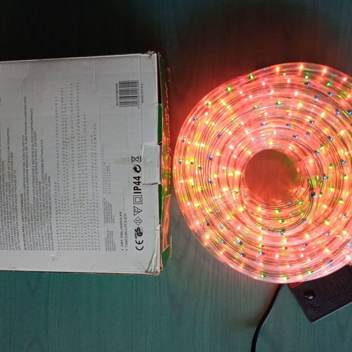 Neon Rope Light 20 meters Multi Color new, multicolor Christmas outdoor