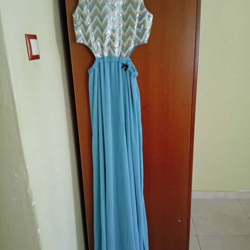 Lynne turquoise dress new, size S