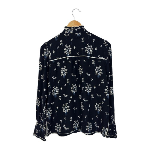 H&M Erdem Floral Silk Blouse like new, size 36