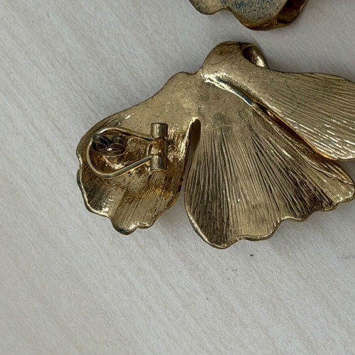Zara earrings like new, gold tone