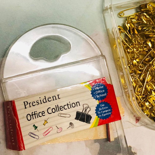 Safety pins used, pack of 150 pcs, 17 mm x 0.4 mm
