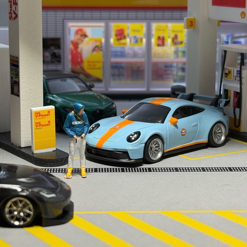 Porsche 911 GT3 Gulf custom made