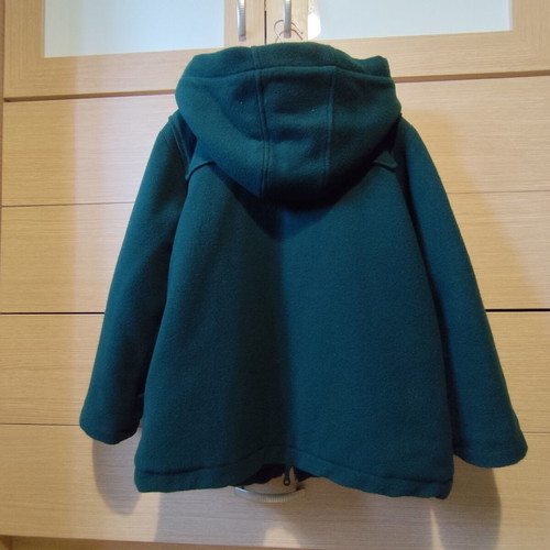 Montgomery coat cypress green like new for boys 8-10 years