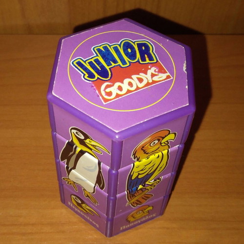 Junior Goodys body puzzle birds used