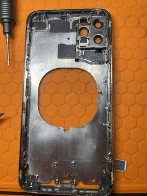 Chassis with antenna, camera, and flash like new