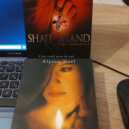 The Immortals Shadowland and Dark Flame books like new, English