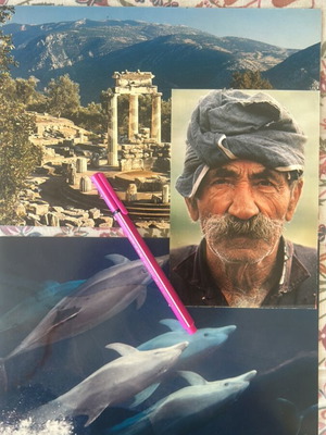 Collectible postcards like new, pack of 6, Greece themes