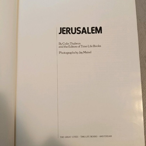 Jerusalem book like new