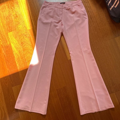 Pink low-rise pants M like new