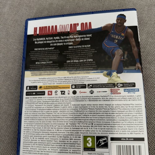 NBA 2K26 PS5 game like new, sports